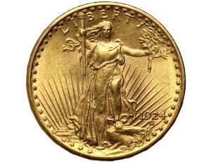 5059. USA, 20 dolarów 1924, Filadelfia, Saint-Gaudens