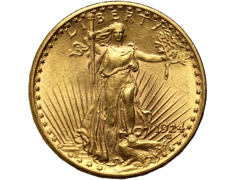 5059. USA, 20 dolarów 1924, Filadelfia, Saint-Gaudens