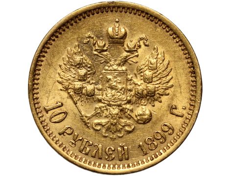 5065. Rosja, Mikołaj II, 10 rubli 1899 (EB) - 2