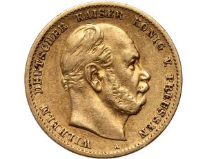 5070. Niemcy, Prusy, Wilhelm I, 10 marek 1873 A, Berlin