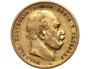 5072. Niemcy, Prusy, Wilhelm I, 10 marek 1874 A, Berlin