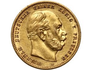 5073. Niemcy, Prusy, Wilhelm I, 10 marek 1878 A, Berlin