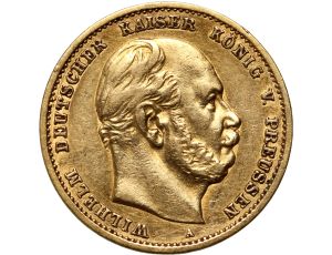 5074. Niemcy, Prusy, Wilhelm I, 10 marek 1878 A, Berlin