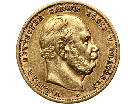 5074. Niemcy, Prusy, Wilhelm I, 10 marek 1878 A, Berlin