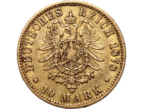 5079. Niemcy, Hamburg, 10 marek 1878 J - 2