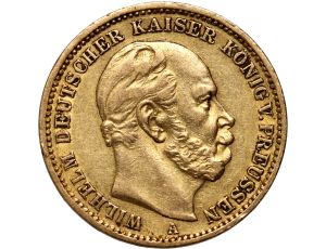 5080. Niemcy, Prusy, Wilhelm I, 20 marek 1872 A, Berlin