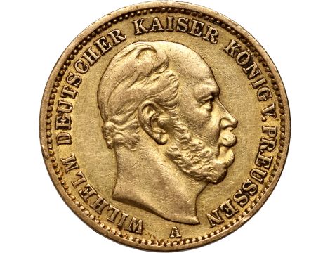 5080. Niemcy, Prusy, Wilhelm I, 20 marek 1872 A, Berlin