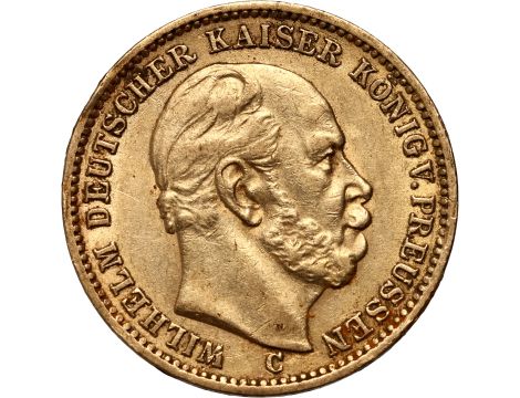 5083. Niemcy, Prusy, Wilhelm I, 20 marek 1873 C, Frankfurt