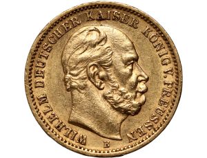 5084. Niemcy, Prusy, Wilhelm I, 20 marek 1873 B, Hanower