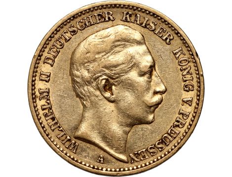 5086. Niemcy, Prusy, Wilhelm II, 20 marek 1889 A, Berlin