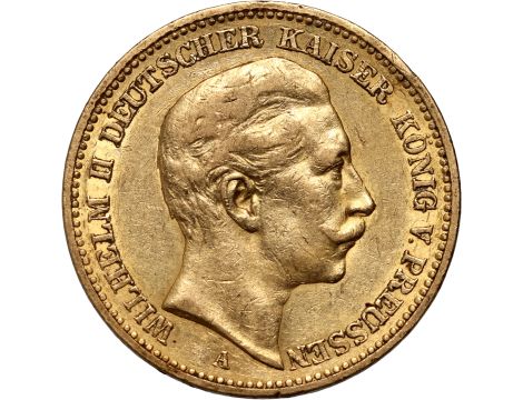 5088. Niemcy, Prusy, Wilhelm II, 20 marek 1894 A, Berlin