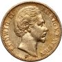 5092. Niemcy, Bawaria, Ludwik II, 20 marek 1873 D, Monachium - 2