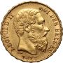5099. Belgia, Leopold II, 20 franków 1878 - 2