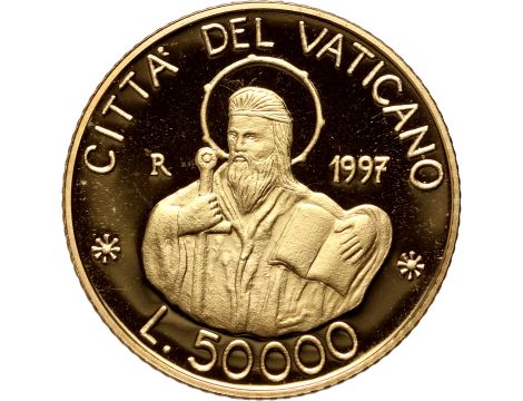 5104. Watykan, Jan Paweł II, 50000 lirów 1997 - 3