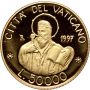 5104. Watykan, Jan Paweł II, 50000 lirów 1997 - 4