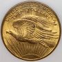 5107. USA, 20 dolarów 1908, Filadelfia, Saint-Gaudens, bez motta, NGC MS63 - 4