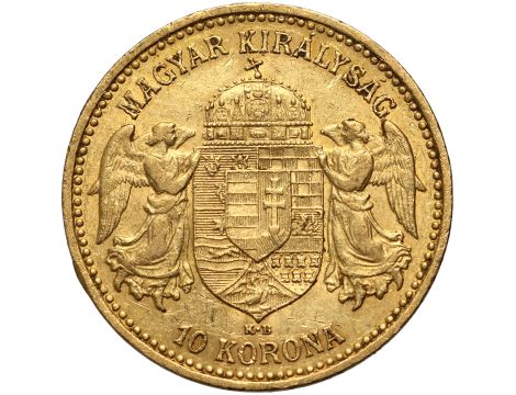 5113. Węgry, Franciszek Józef I, 10 koron 1894 KB, Kremnica - 2