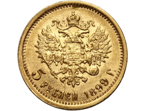 5150. Rosja, Mikołaj II, 5 rubli 1899 (EB) - 2