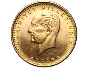 5152. Turcja, 100 kuruszy 1923/52 (1975), Ataturk