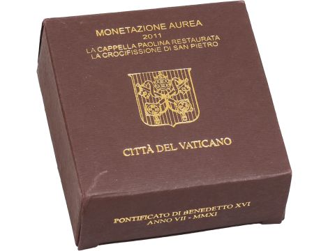 5154. Watykan, Benedykt XVI, 20 euro 2011, Kaplica Paulińska - 5