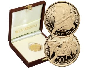 5155. Watykan, Benedykt XVI, 50 euro 2011, Ukrzyżowanie św. Piotra