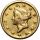 5180. USA, 1 dolar 1849 O, Nowy Orlean, Liberty
