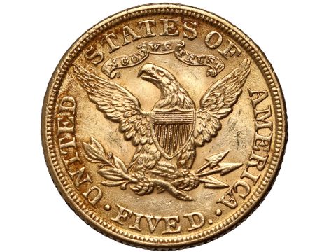 5186. USA, 5 dolarów 1901, Filadelfia, Liberty - 2