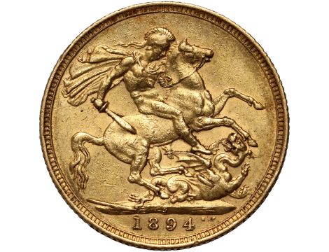 5188. Australia, Wiktoria, suweren 1894 S, Sydney - 2