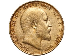 5190. Wielka Brytania, Edward VII, suweren 1910, Londyn