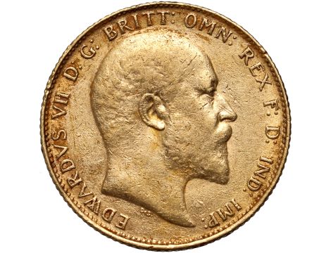 5190. Wielka Brytania, Edward VII, suweren 1910, Londyn