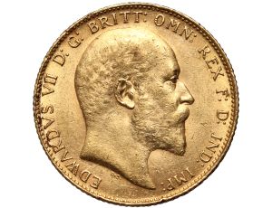 5191. Wielka Brytania, Edward VII, suweren 1909, Londyn