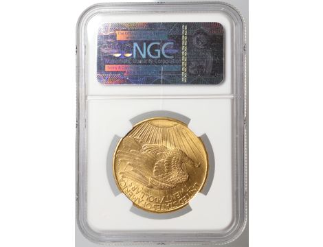 5196. USA, 20 dolarów 1908, Filadelfia, Saint-Gaudens, NGC MS63 - 4
