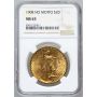 5197. USA, 20 dolarów 1908, Filadelfia, Saint-Gaudens, NGC MS63 - 2