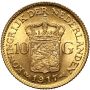 5201. Holandia, Wilhelmina, 10 guldenów 1917 - 3