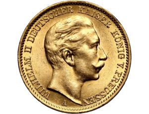 5205. Niemcy, Prusy, Wilhelm II, 20 marek 1910 A, Berlin