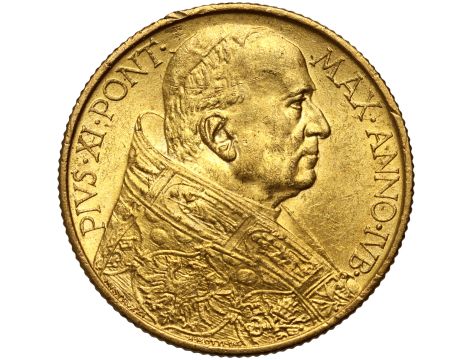 5221. Watykan, Pius XI, 100 lirów 1933/1934, Jubileusz