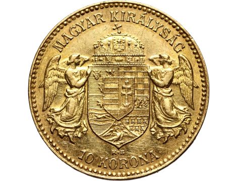 5232. Węgry, Franciszek Józef I, 10 koron 1910 KB, Kremnica - 2