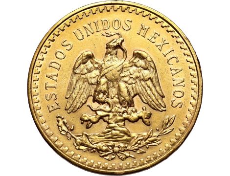 5242. Meksyk, 50 pesos 1945, Centenario - 2