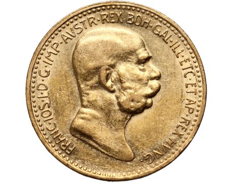 Austria, Franciszek Józef I, 10 koron 1908, Jubileusz