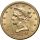 5254. USA, 10 dolarów 1881, Filadelfia, Liberty