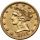 5268. USA, 5 dolarów 1881, Filadelfia, Liberty