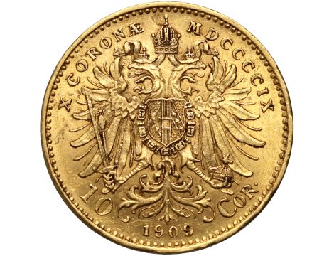5282. Austria, Franciszek Józef I, 10 koron 1909 - 2