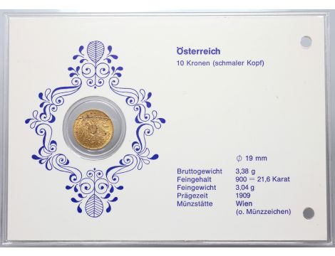 5282. Austria, Franciszek Józef I, 10 koron 1909 - 3