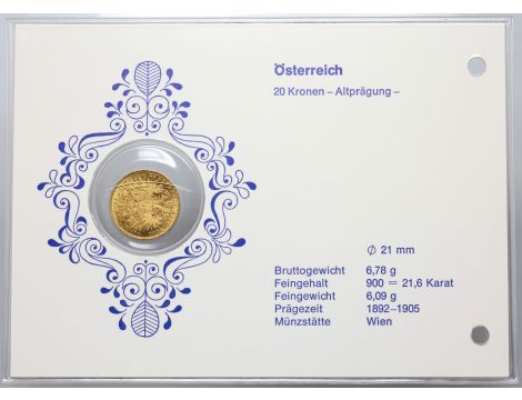 5283. Austria, Franciszek Józef I, 20 koron 1893 - 3