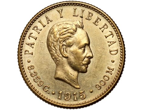 5284. Kuba, 5 pesos 1915, Jose Marti
