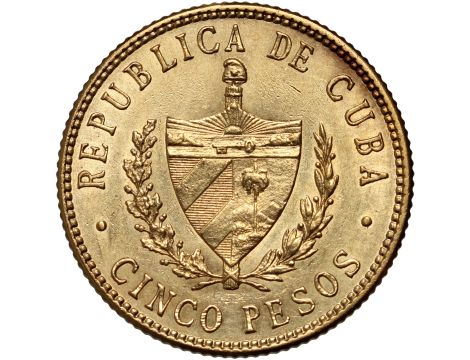 5284. Kuba, 5 pesos 1915, Jose Marti - 2