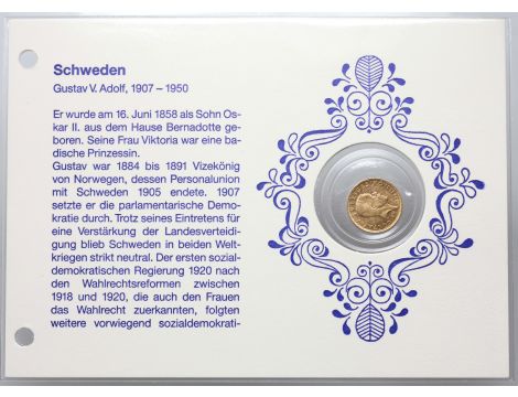 5285. Szwecja, Gustaw V, 5 koron 1920 - 3
