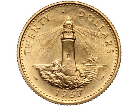 5288. Bahamy, 20 dolarów 1967