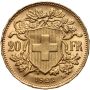 5297. Szwajcaria, 20 franków 1922, Helvetia Vreneli - 3