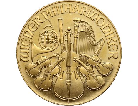 Złota moneta Wiedeński Filharmonik 1 uncja - 4